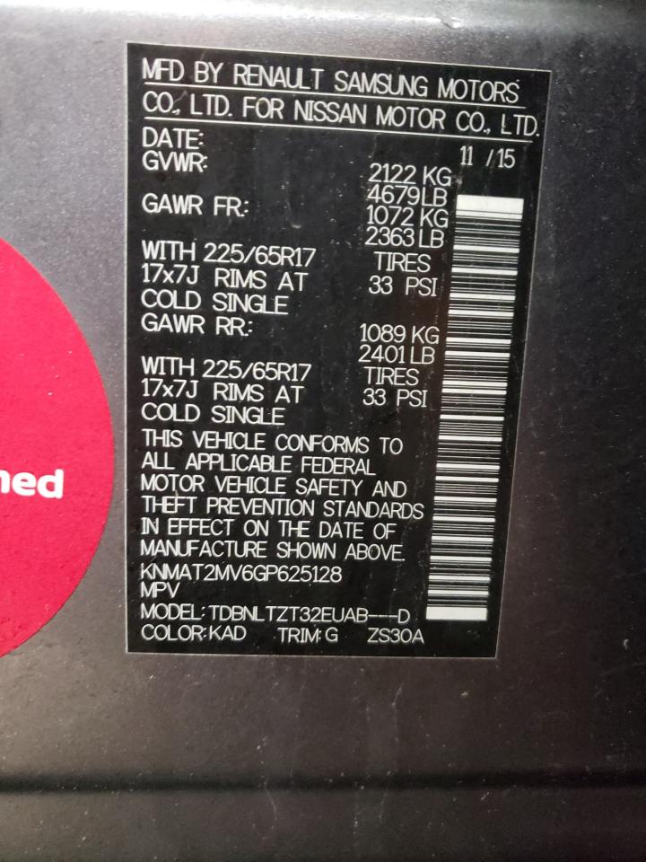 2016 Nissan Rogue - Image 12