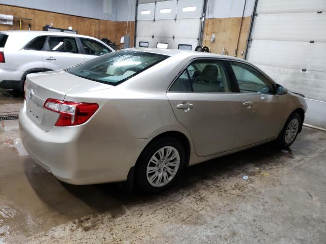 Sedans TOYOTA CAMRY 2013 tan