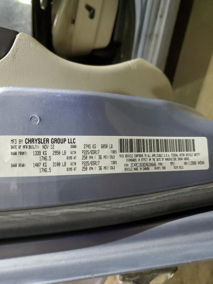 2013 Chrysler Town & Country Touring VIN: 2C4RC1BG8DR620606 Lot: 83682144