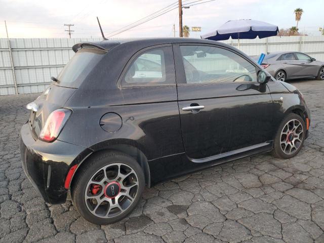  FIAT 500 2015 Черный