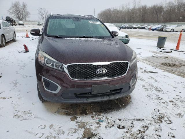  KIA SORENTO 2016 Бургунді