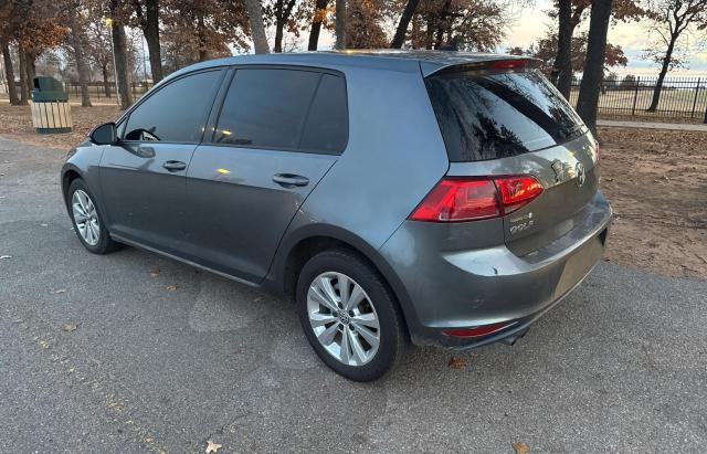 Hatchbacks VOLKSWAGEN GOLF 2015 Szary