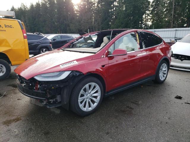  TESLA MODEL X 2020 Красный