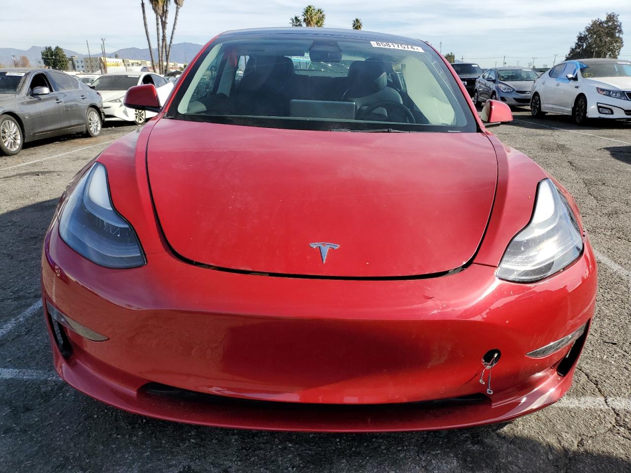 VIN 5YJ3E1EC6NF168337 2022 TESLA MODEL 3 no.5