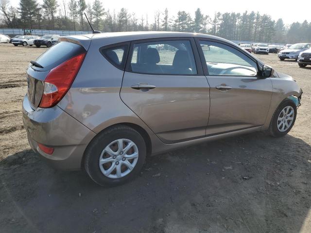  HYUNDAI ACCENT 2014 tan