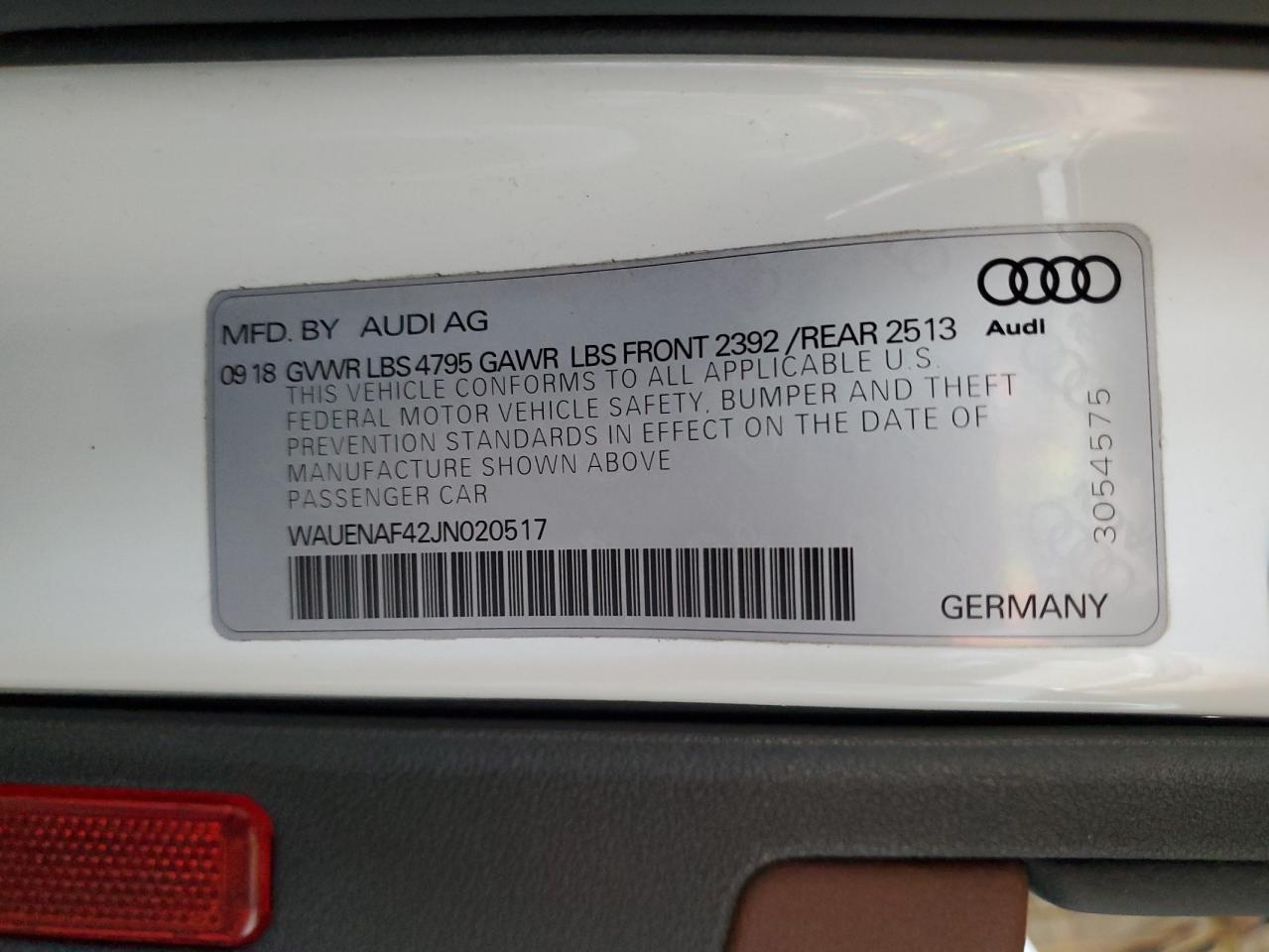 2018 Audi A4 - Image 14