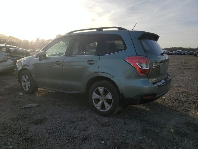  SUBARU FORESTER 2015 Zielony