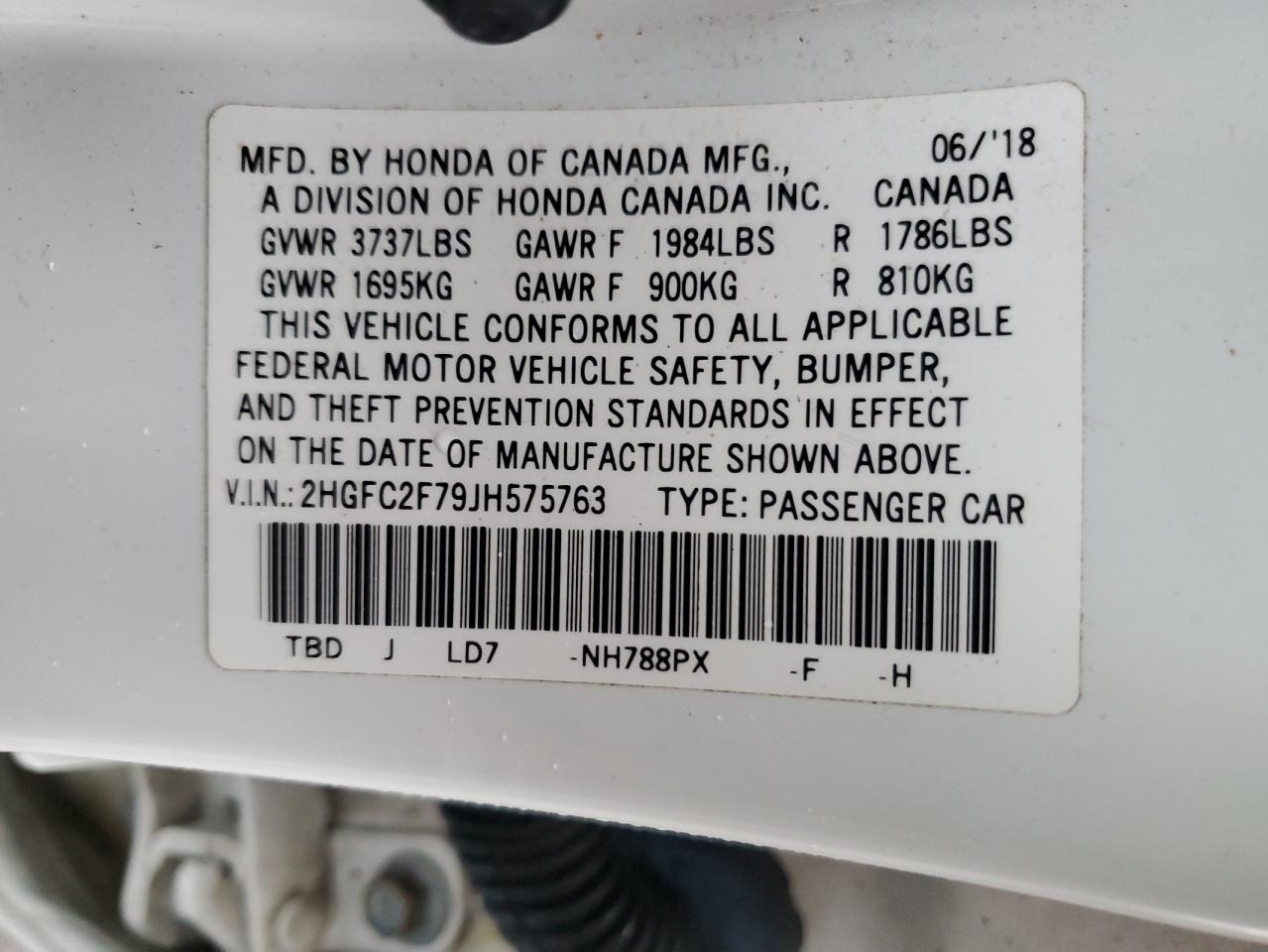2018 Honda Civic - Image 12