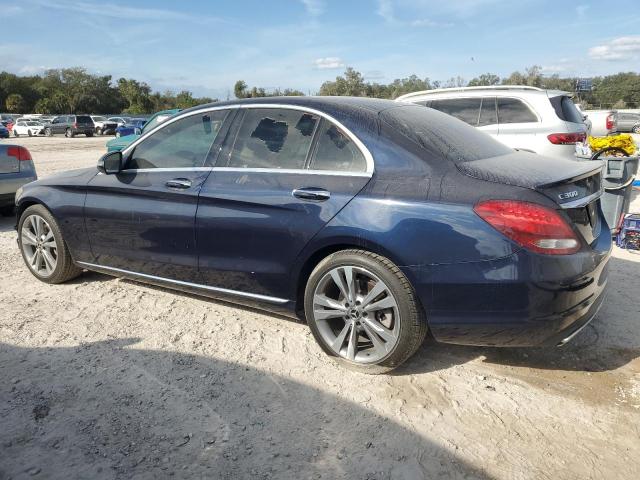  MERCEDES-BENZ C-CLASS 2017 Blue