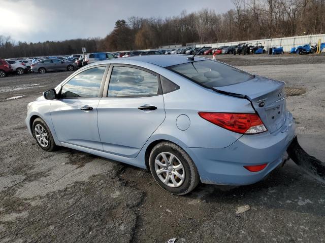  HYUNDAI ACCENT 2012 Синий