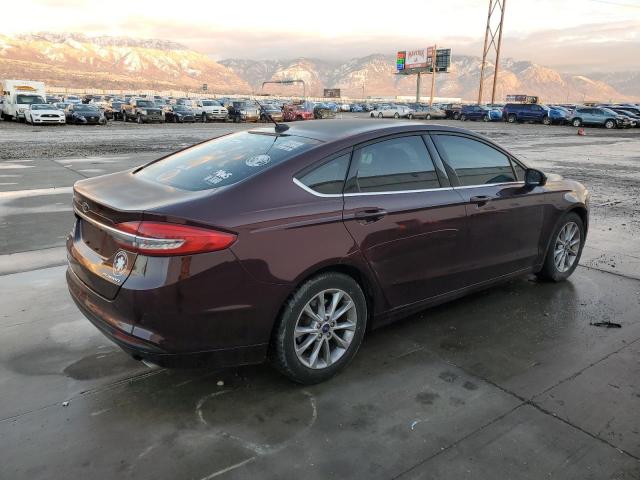  FORD FUSION 2017 Бордовый