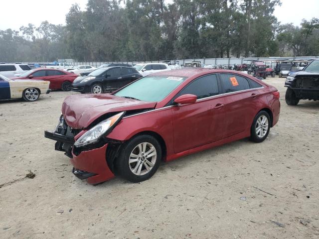  HYUNDAI SONATA 2014 Burgundy