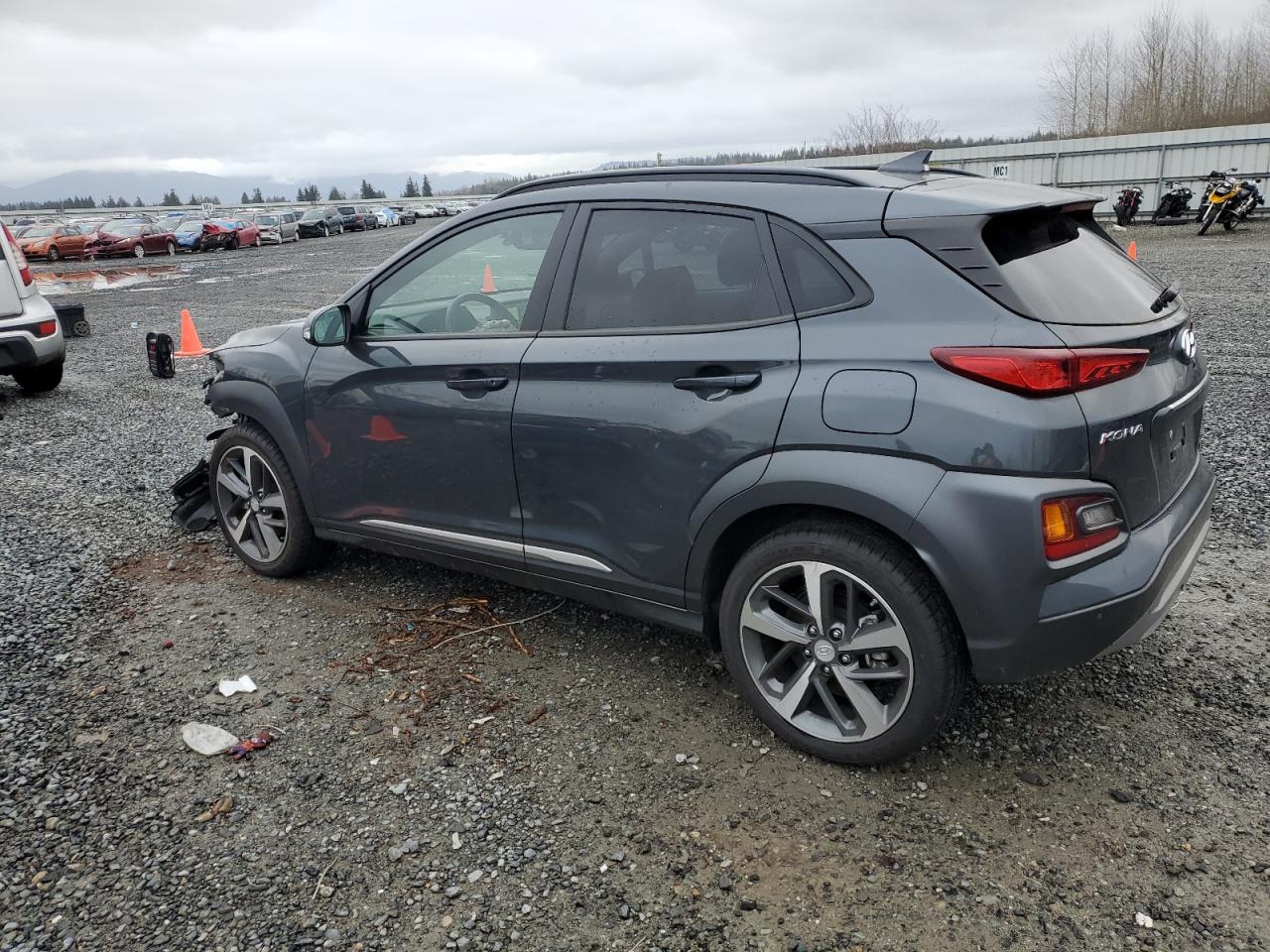 2019 Hyundai Kona Ultimate VIN: KM8K5CA56KU373671 Lot: 85727634