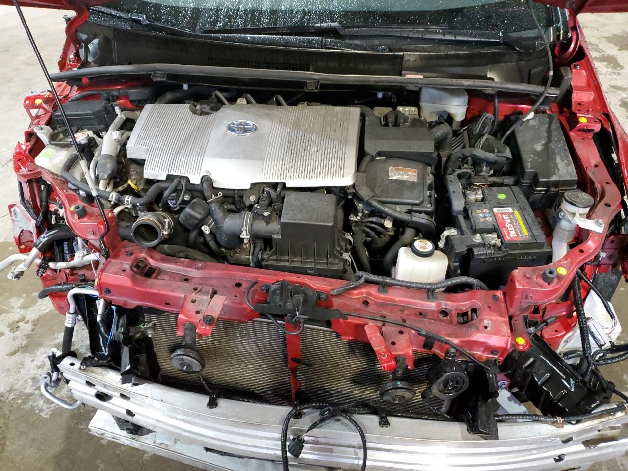 2021 Toyota Prius Prime Le VIN: JTDKAMFP1M3189506 Lot: 84617274