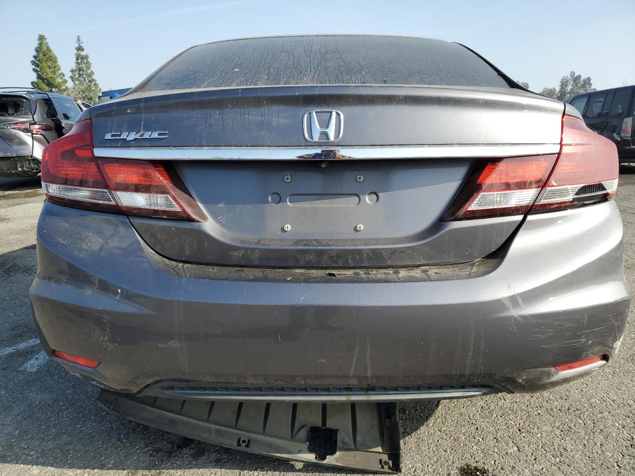 VIN 19XFB2F59EE230251 2014 HONDA CIVIC no.6