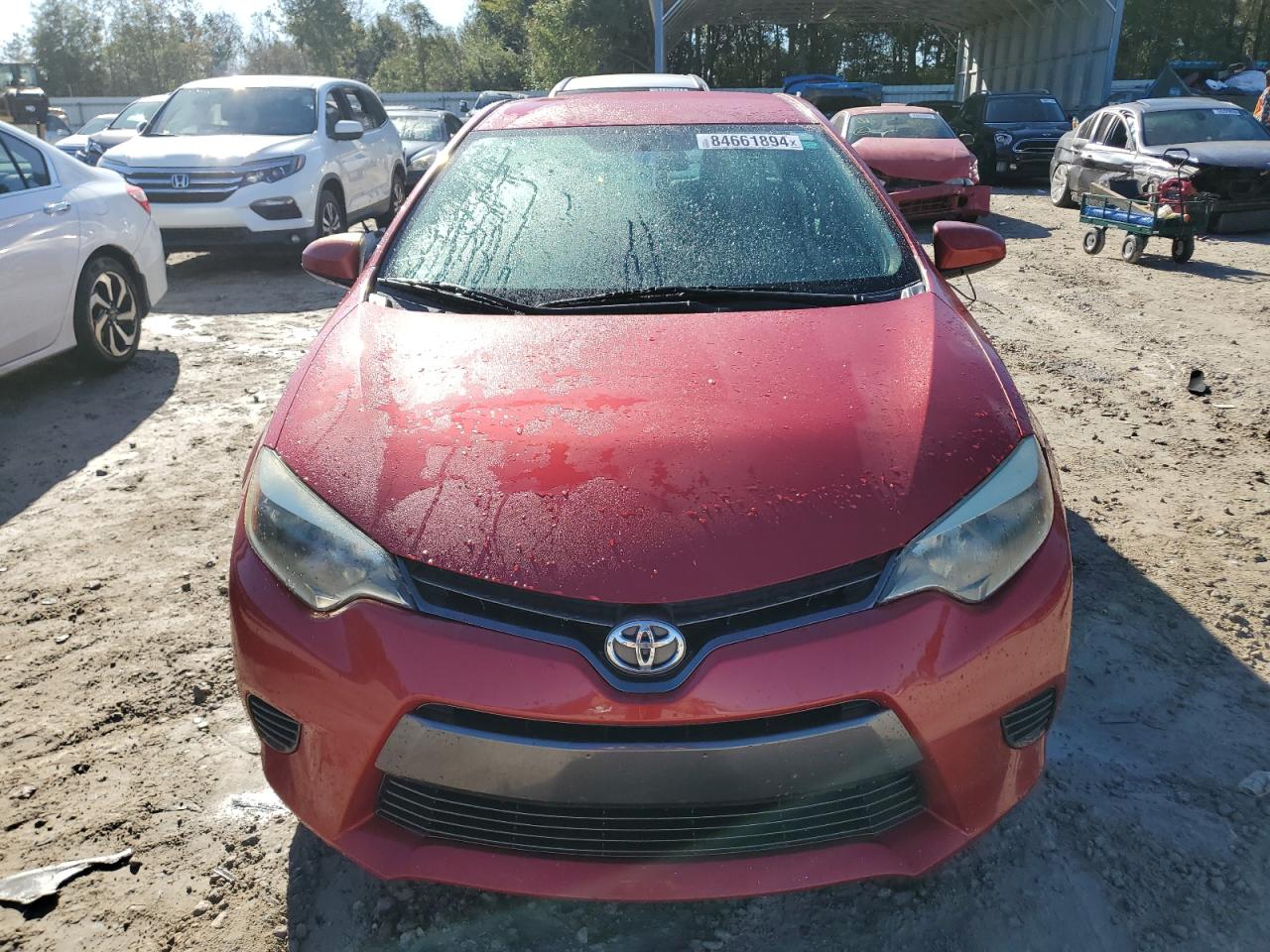 VIN 2T1BURHE4FC235226 2015 TOYOTA COROLLA no.5