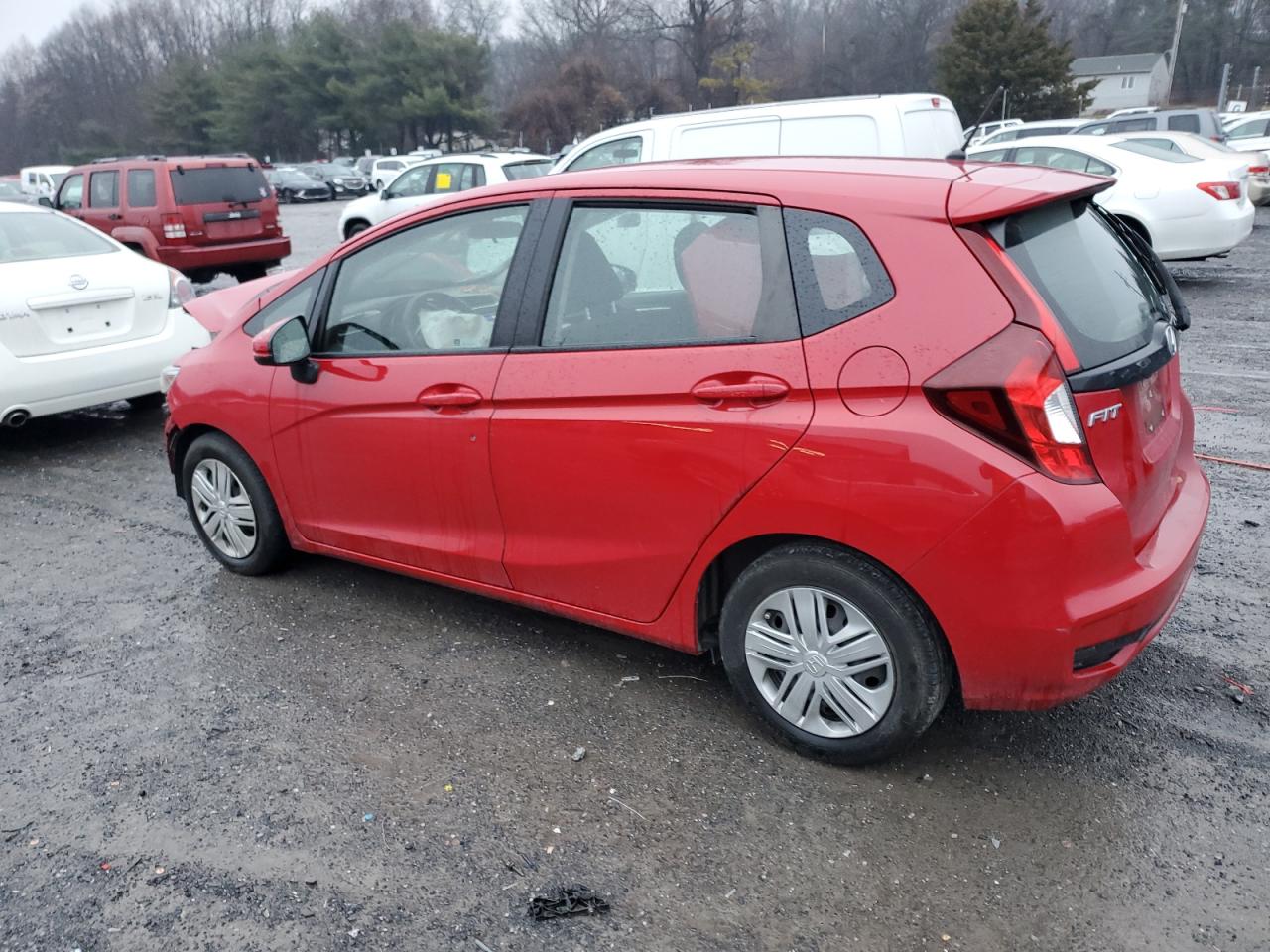 2019 Honda Fit Lx red null gas 3HGGK5H45KM749522 photo #3