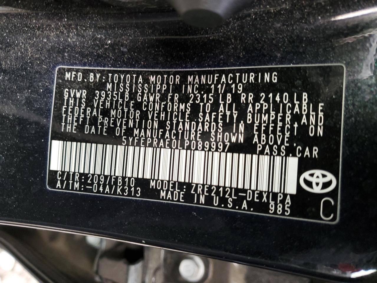 2020 Toyota Corolla - Image 12
