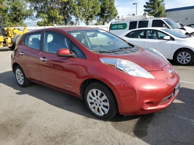  NISSAN LEAF 2013 Red