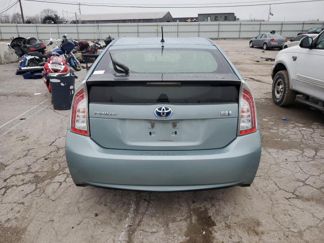  TOYOTA PRIUS 2013 Teal