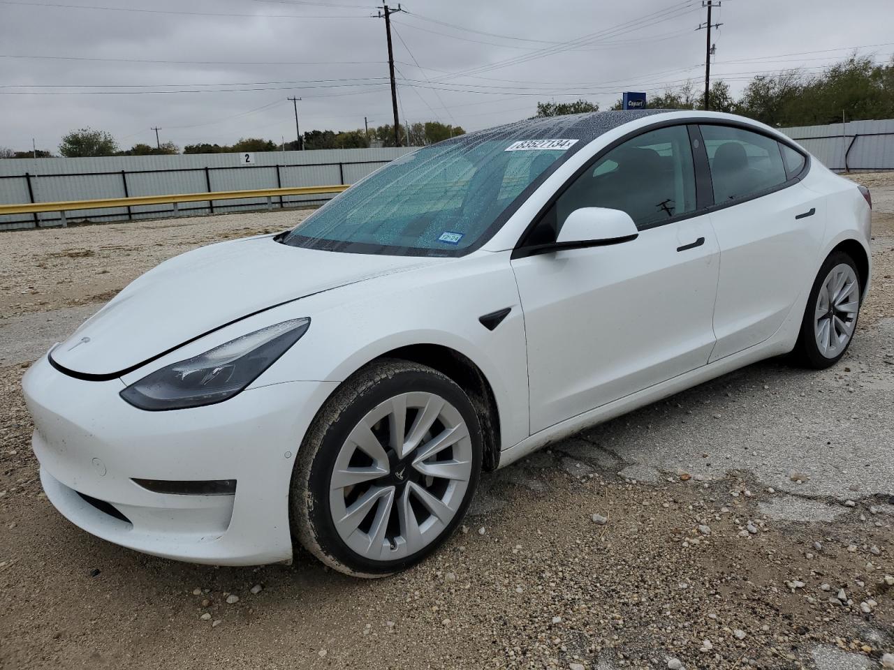 VIN 5YJ3E1EB9MF085412 2021 TESLA MODEL 3 no.1