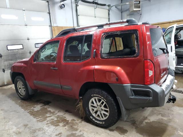  NISSAN XTERRA 2015 Red