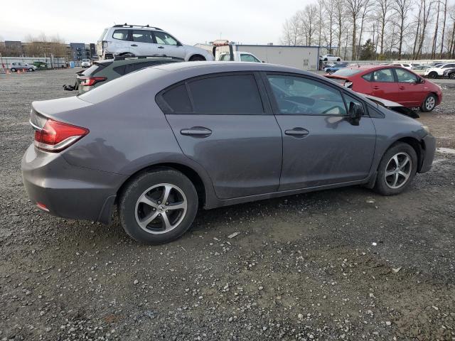  HONDA CIVIC 2015 Gray