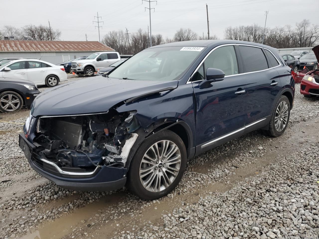 2018 Lincoln Mkx Reserve продається в Columbus, OH - Front End