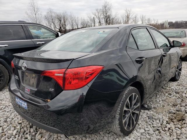  TOYOTA COROLLA 2017 Black