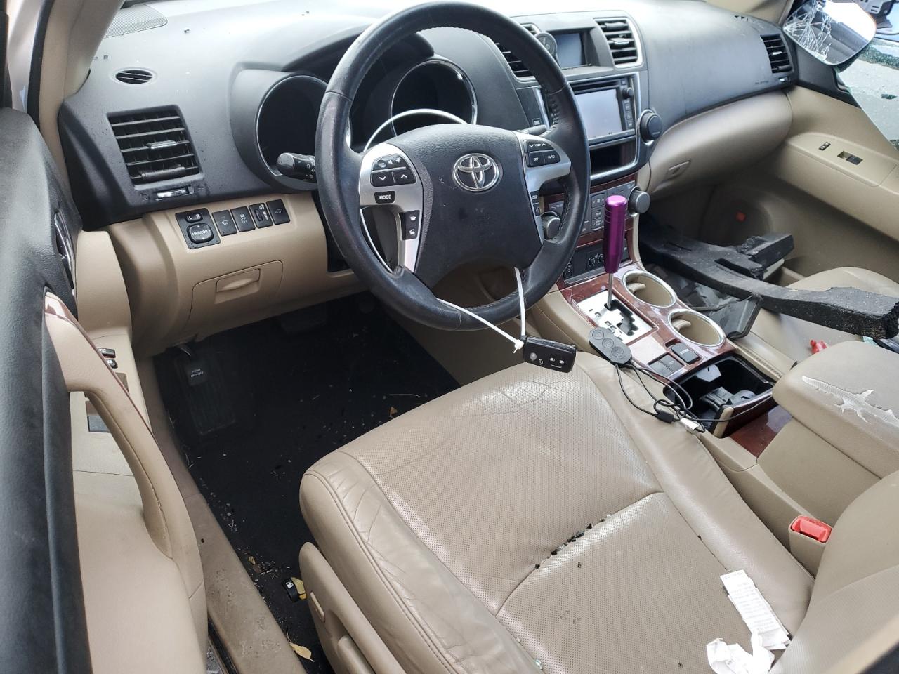 VIN 5TDYK3EH2DS141975 2013 TOYOTA HIGHLANDER no.8