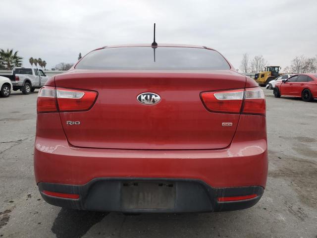  KIA RIO 2015 Red