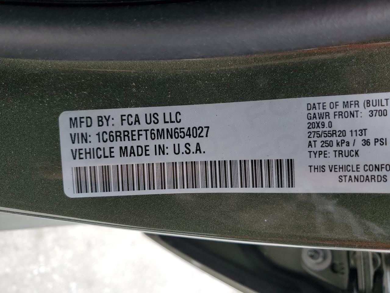 2021 RAM 1500 - Image 15