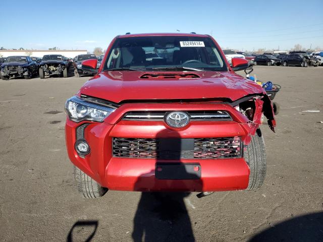  TOYOTA 4RUNNER 2021 Красный