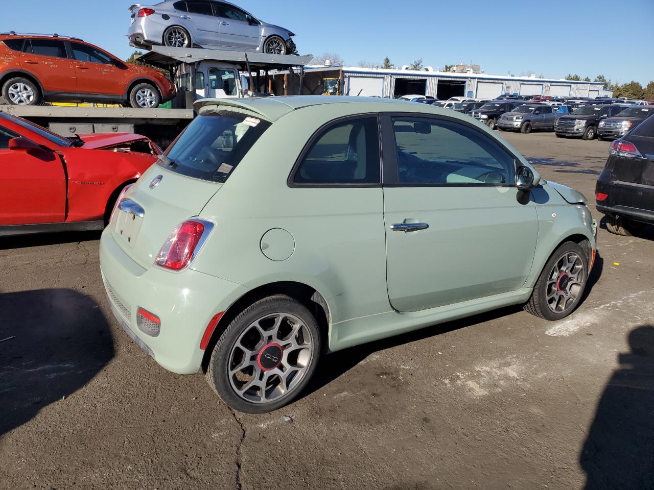 2012 Fiat 500 Sport VIN: 3C3CFFBR9CT105870 Lot: 83412014