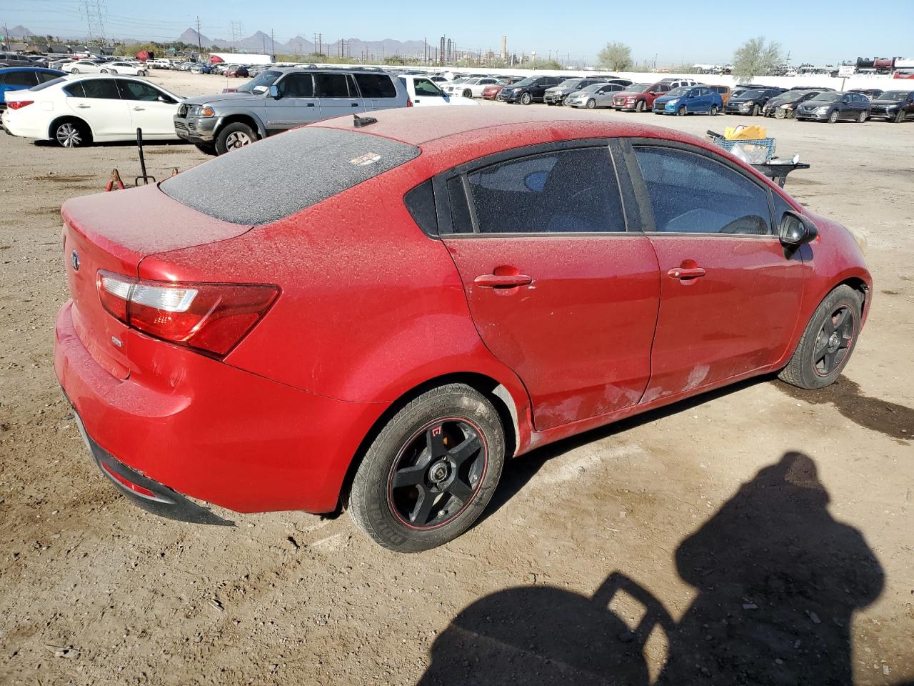 VIN KNADM4A35D6193770 2013 KIA RIO no.3