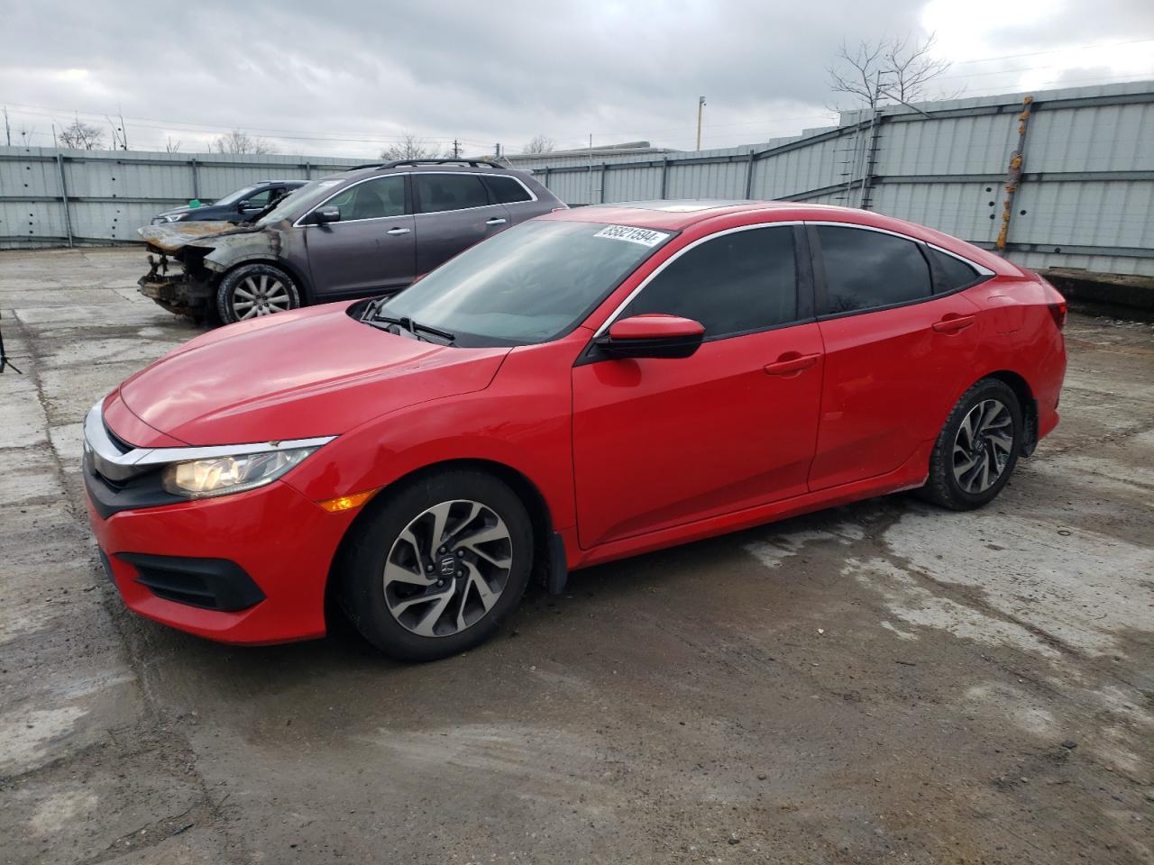 2HGFC2F72GH531483 HONDA CIVIC 2016