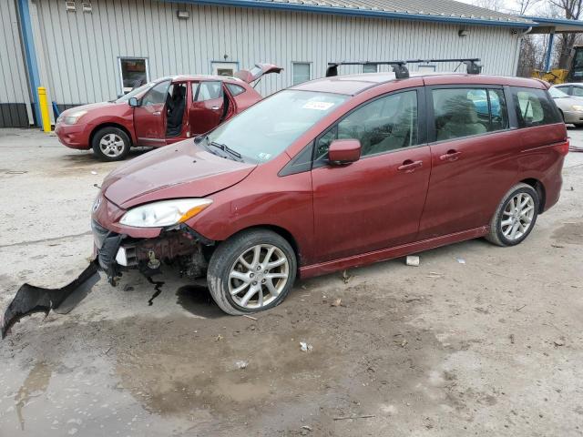  MAZDA 5 2012 Czerwony