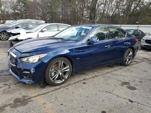  INFINITI Q50 2017 Синий