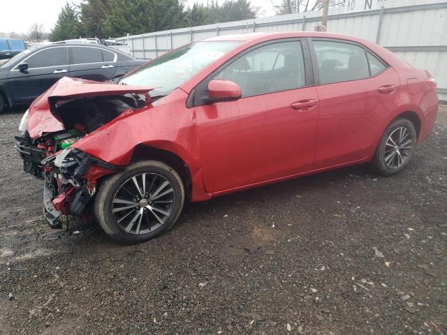  TOYOTA COROLLA 2016 Red