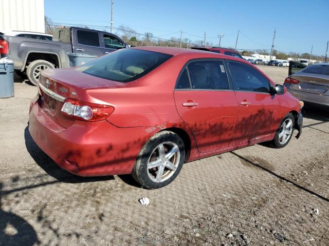  TOYOTA COROLLA 2012 Red