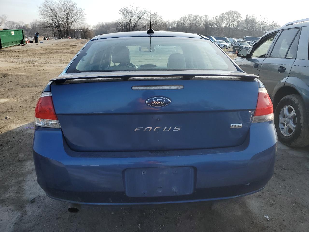 2008 Ford Focus Se VIN: 1FAHP35N68W125443 Lot: 57138605