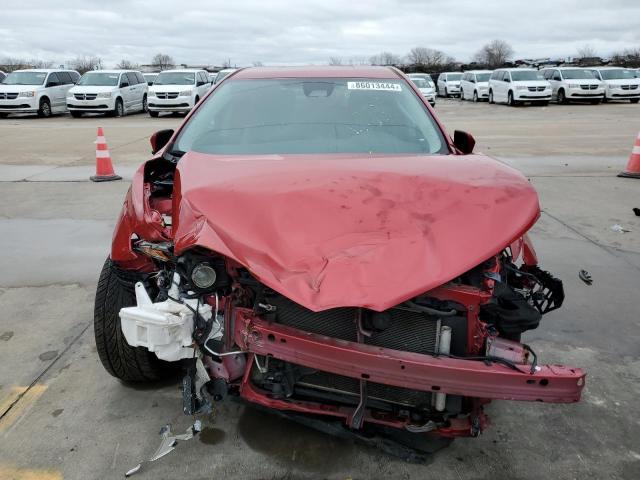  TOYOTA COROLLA 2017 Red
