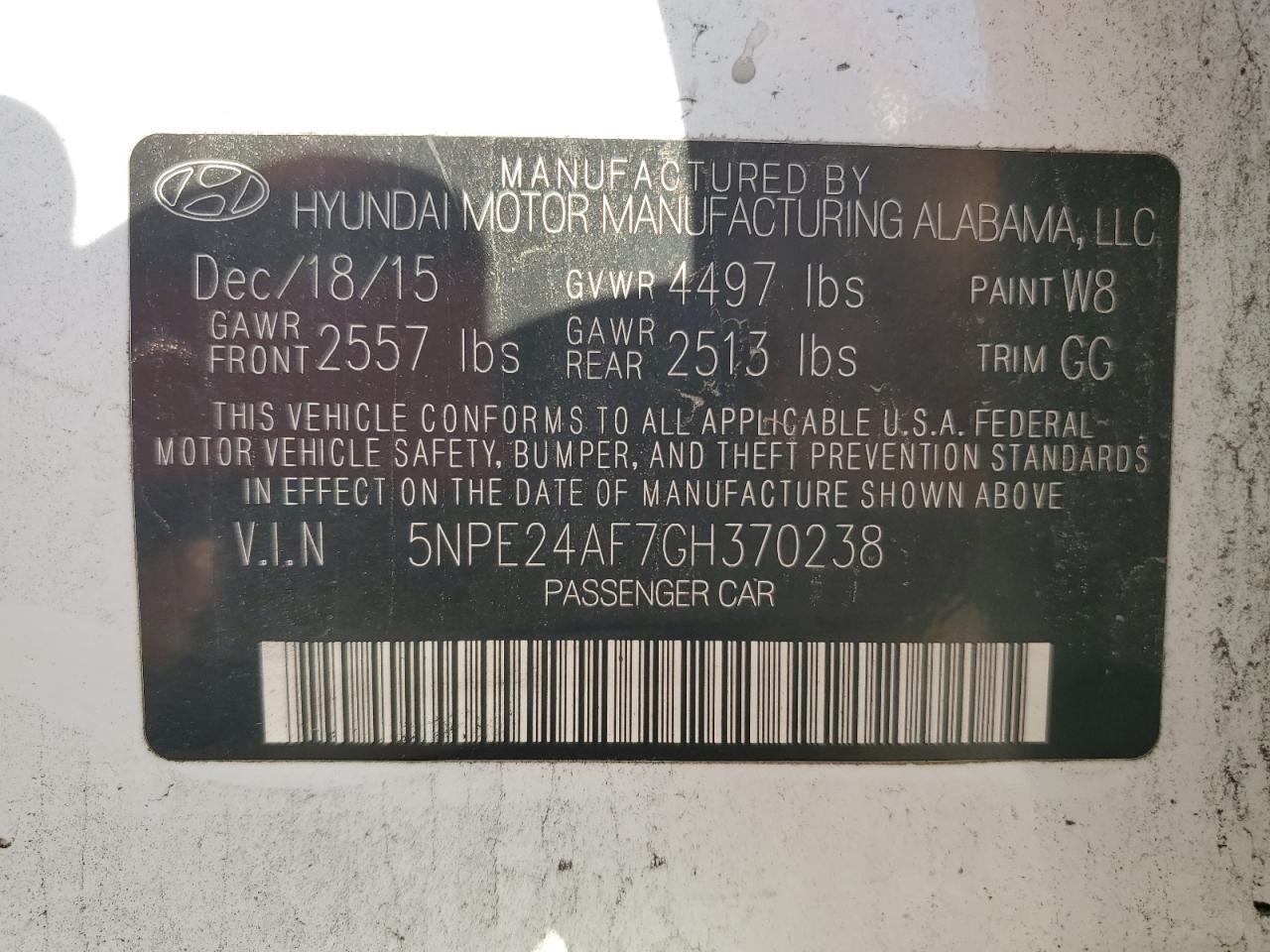 2016 Hyundai Sonata - Image 12