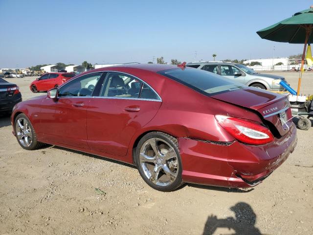  MERCEDES-BENZ CLS-CLASS 2012 Бургунди