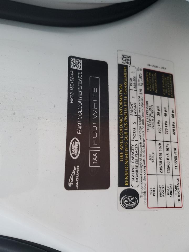 2022 Land Rover Range Rover Evoque R-Dynamic S VIN: SALZT2FX0NH167507 Lot: 84201644