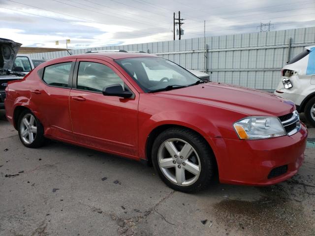  DODGE AVENGER 2013 Червоний