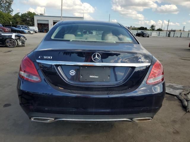 Sedans MERCEDES-BENZ C-CLASS 2016 Blue