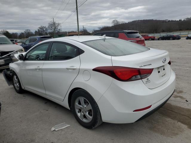 Sedans HYUNDAI ELANTRA 2014 Biały