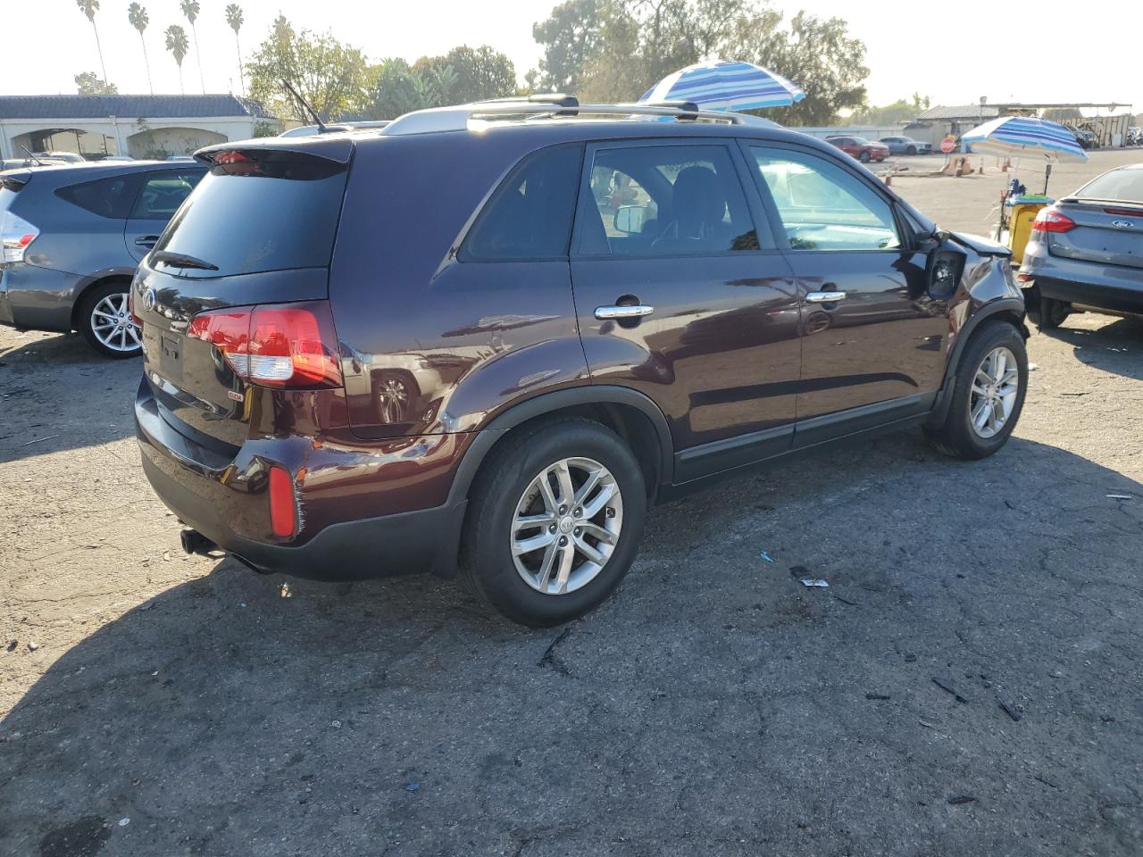 VIN 5XYKT4A68EG480218 2014 KIA SORENTO no.3