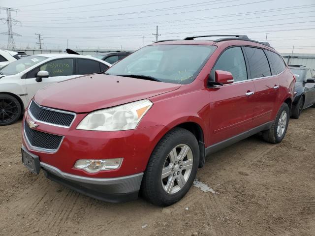  CHEVROLET TRAVERSE 2012 Czerwony